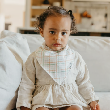 Copper Pearl Bandana Bibs / Natalie