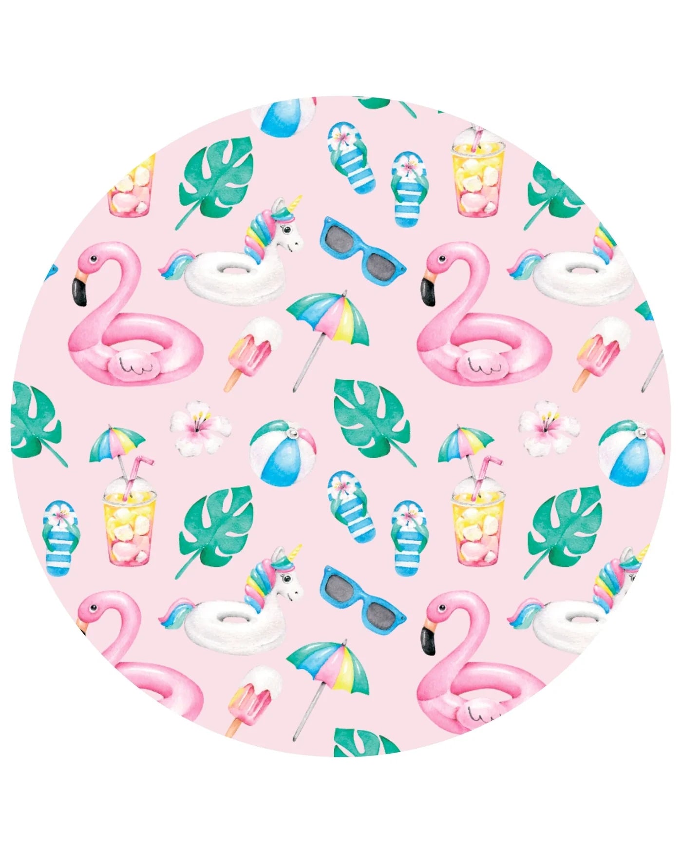 Lev Baby Bubble Romper / Pool Party (Josie)