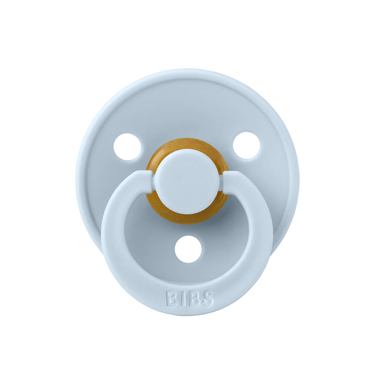 BIBS Round Single Pacifier / Size 1 (0-6 Months)