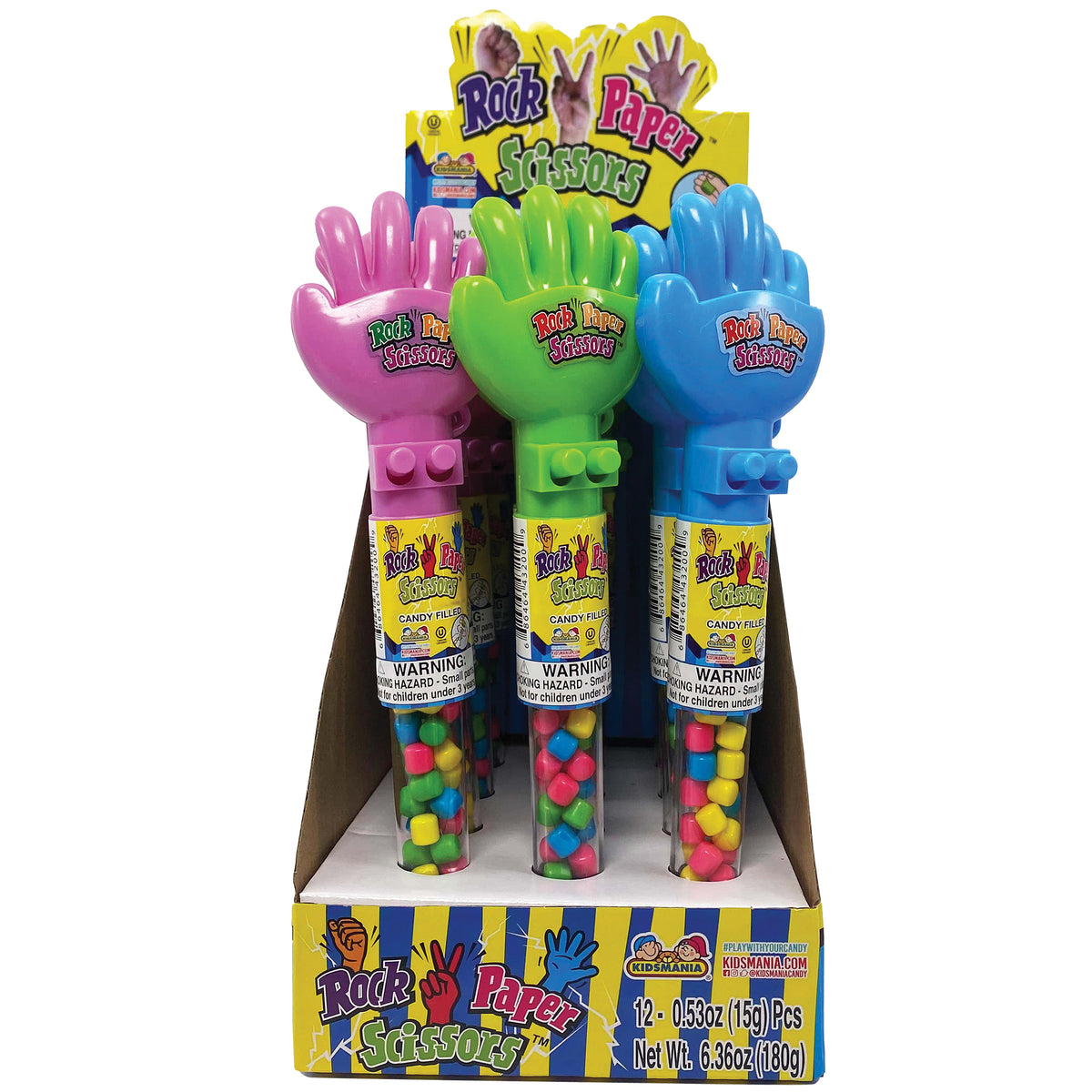 Rock Paper Scissors Candy