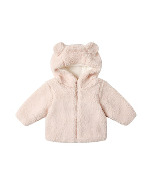 Quincy Mae Bear Jacket / Antique Ivory