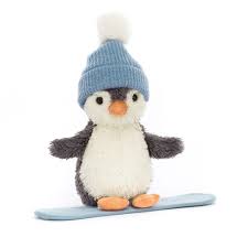 Jellycat Penguin Snowboarding