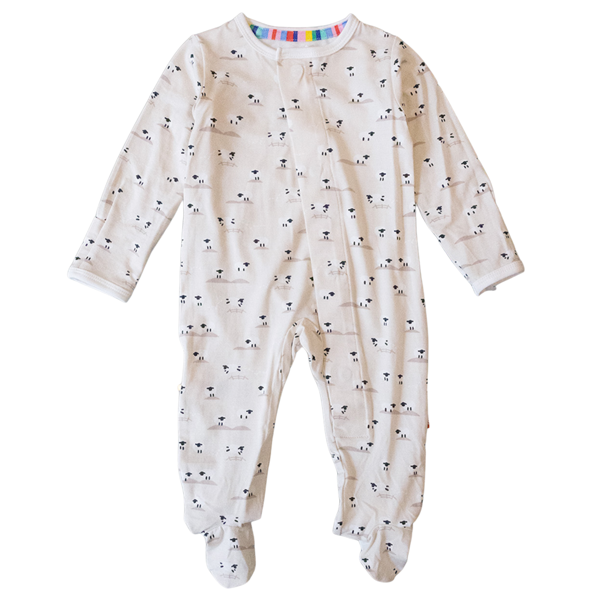 Magnetic Me Modal Magnetic Footie / Baa Baa Baby Cream