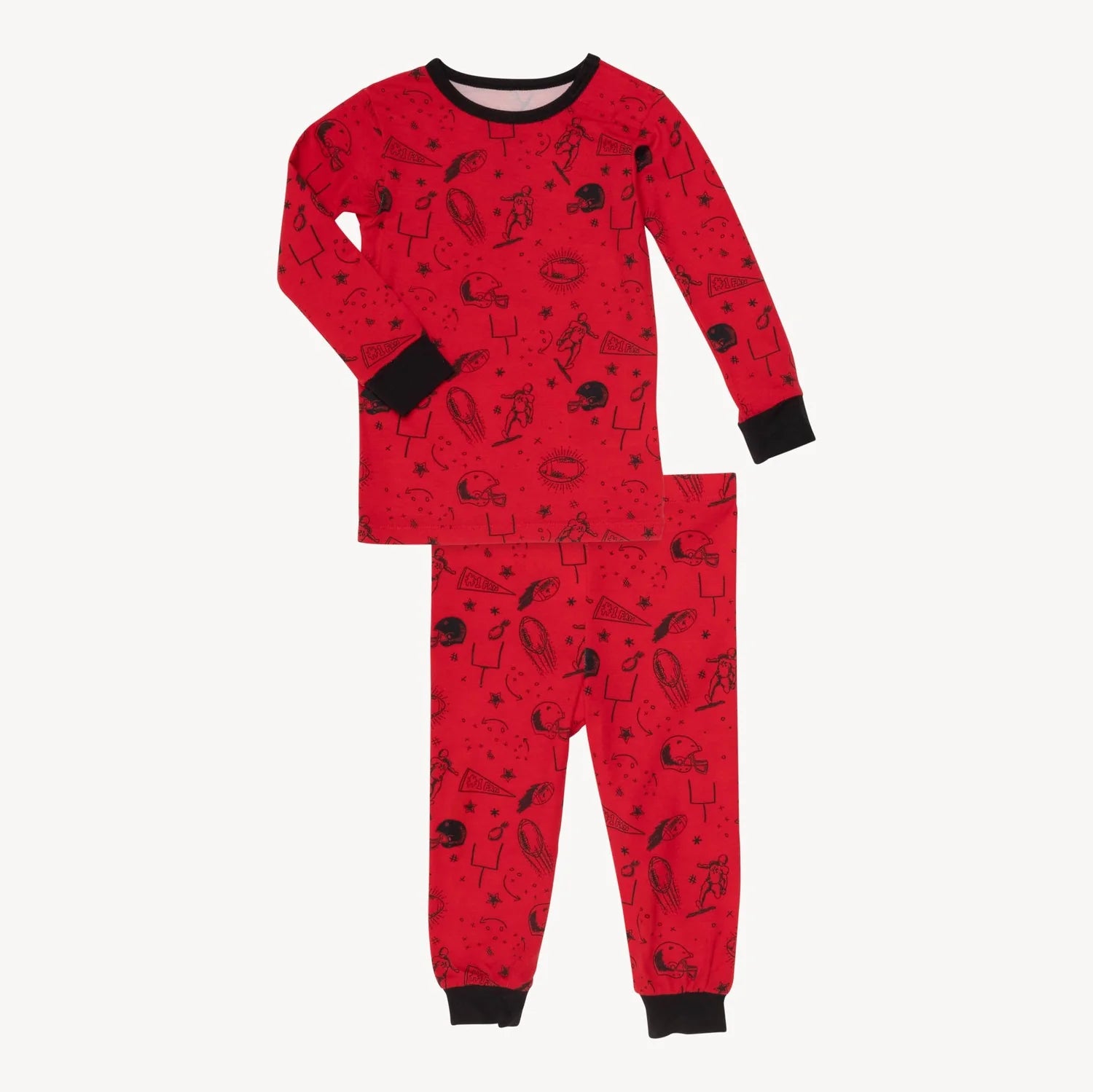 Magnetic Me Modal Magnetic Toddler Pajama Set / Red Game Day