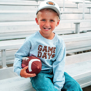 Game Day Patch Kid's Crewneck