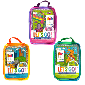 Ooly Let's Go! Activity & Coloring Kit