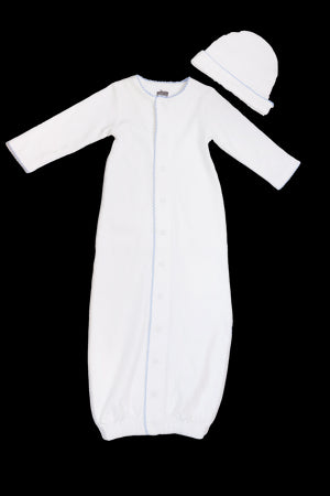 Newborn Gown with Hat