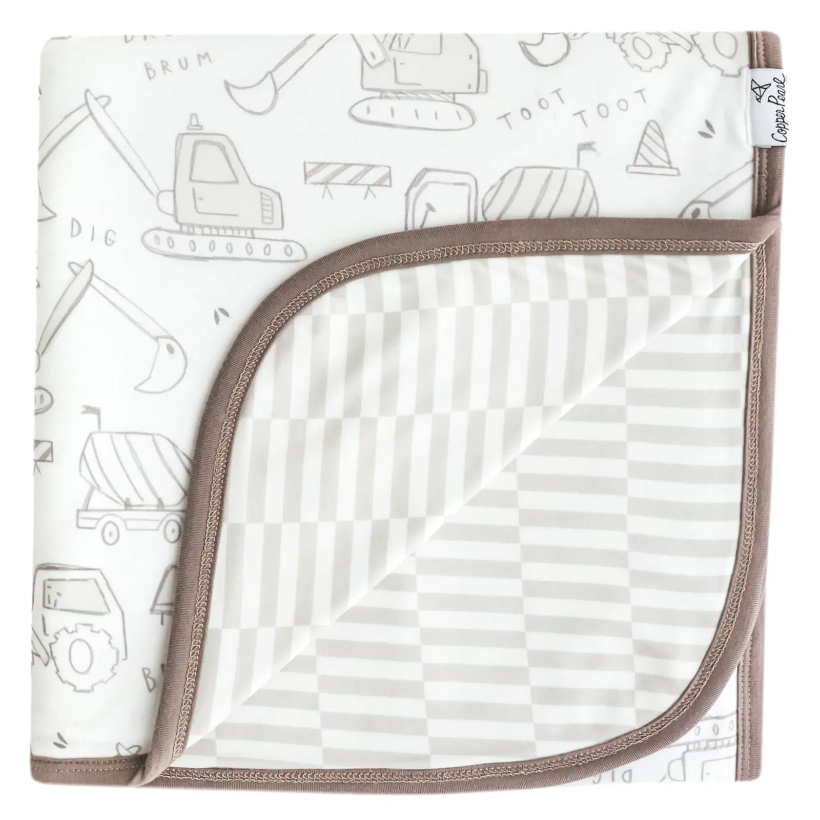 Copper Pearl Three-Layer Stretchy Quilt / Gage