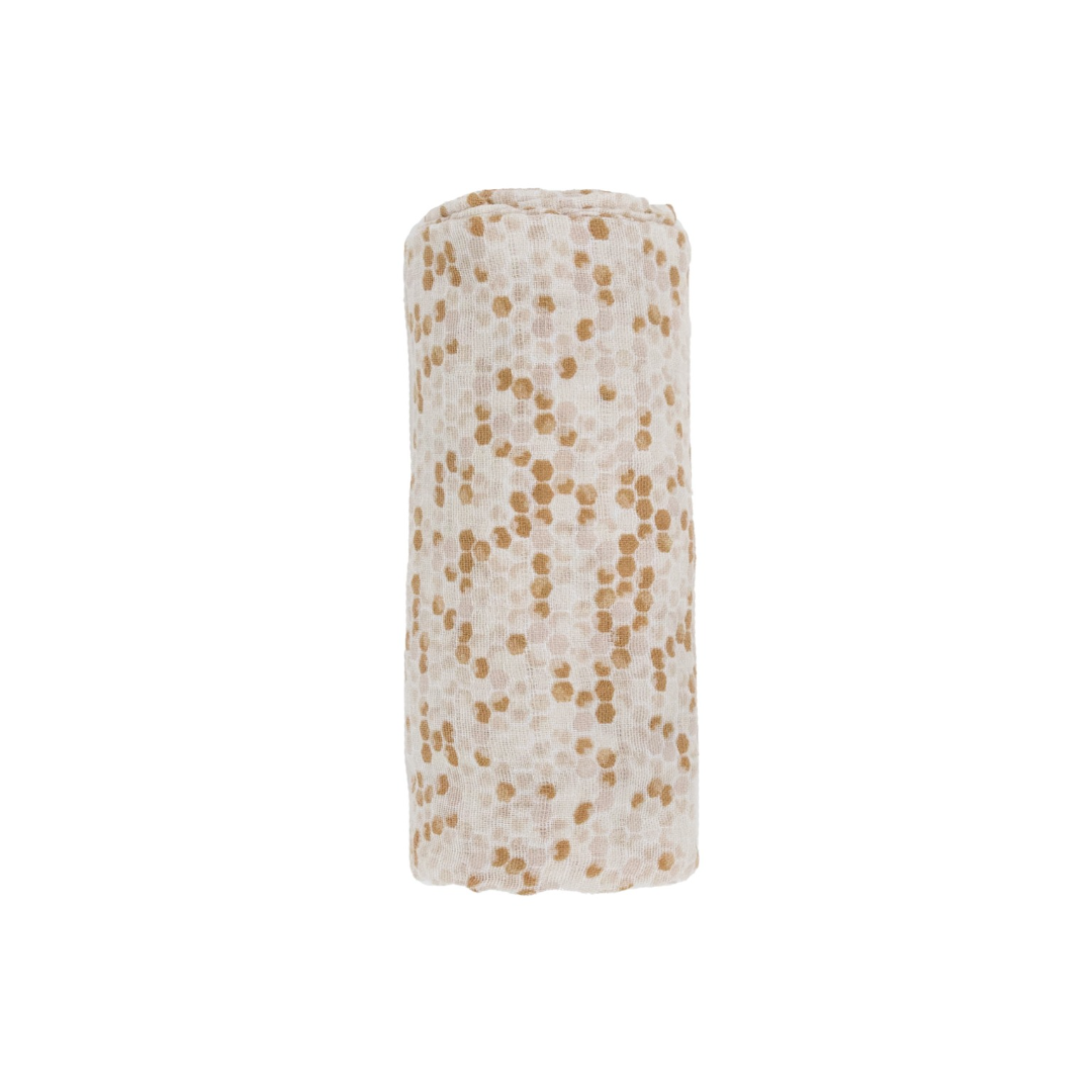 Little Unicorn Cotton Muslin Swaddle / Honeycomb