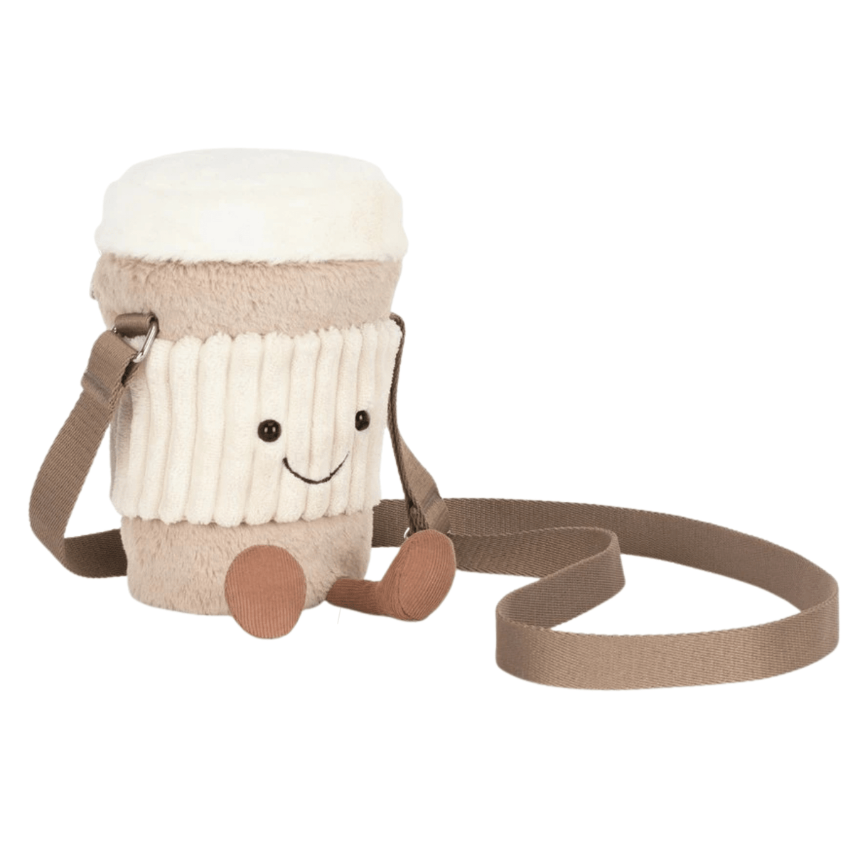 Jellycat Amuseables Perkle Coffee Shoulder Bag - Suite Child