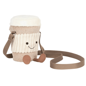 Jellycat Amuseables Perkle Coffee Shoulder Bag - Suite Child