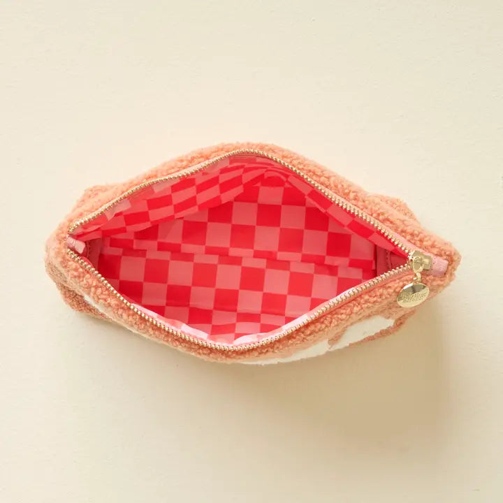 Mama Teddy Fabric Pouch