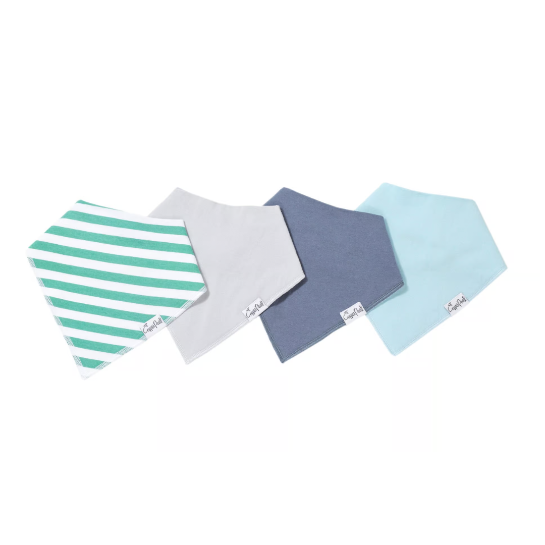 Copper Pearl Bandana Bibs / Oxford
