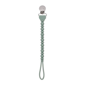 Itzy Ritzy Sweetie Strap Silicone Beaded Pacifier Clip