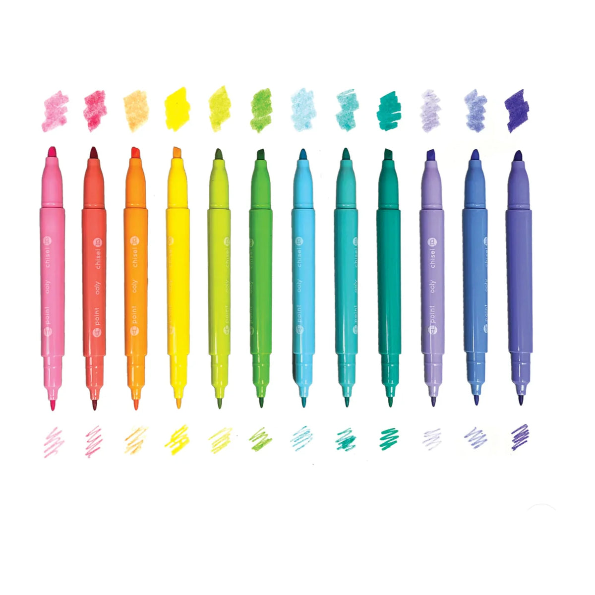 Pastel Hue Markers - Set of 12