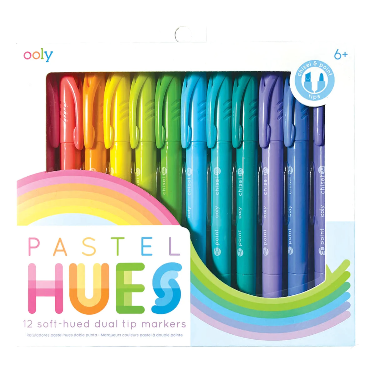 Pastel Hue Markers - Set of 12
