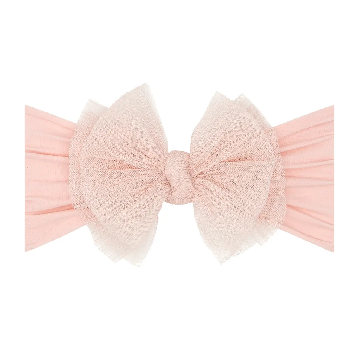 Tulle FAB Headband / Pleated Rose Quartz