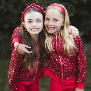 Red Sequin Jacket