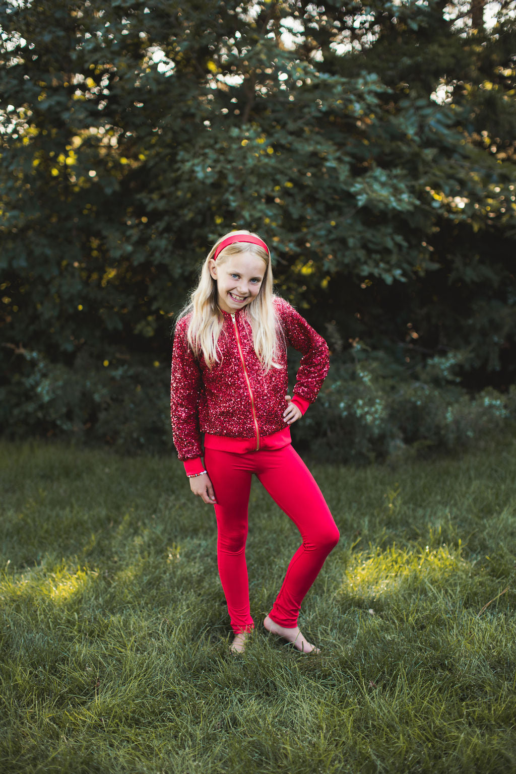 Red Sequin Jacket