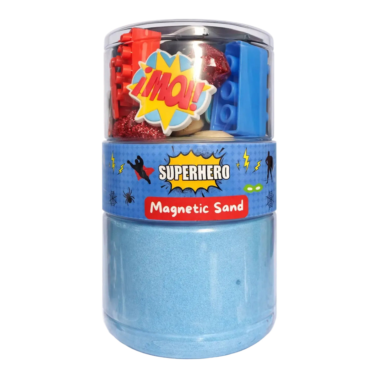 Play Play Dough Sensory Set  / Super Hero Magnetic Sand