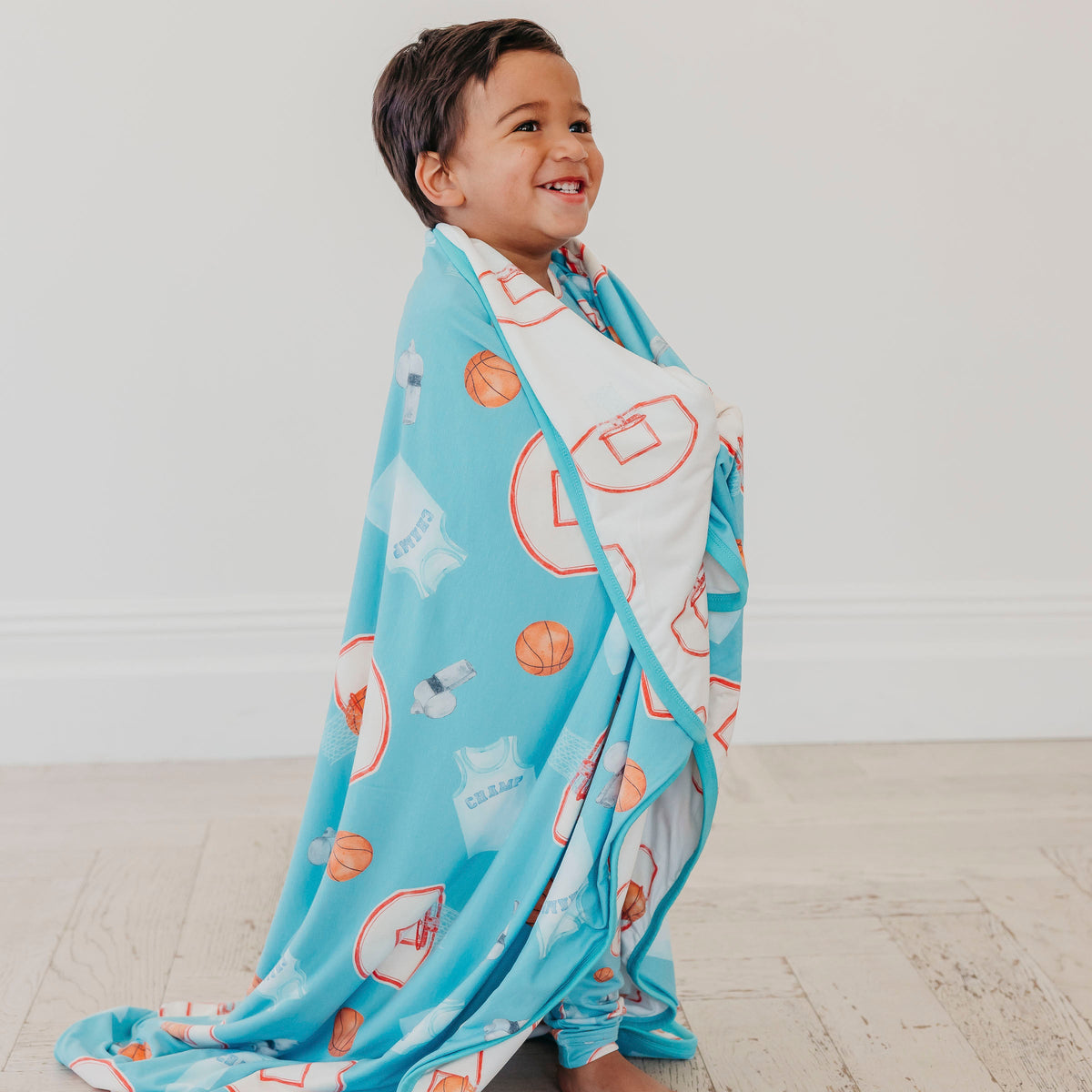 Copper Pearl Three-Layer Stretchy Quilt / Slam Dunk