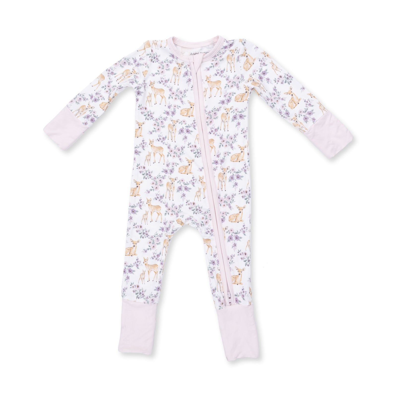 Angel Dear Floral Deer Convertible Romper
