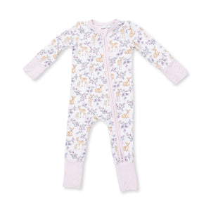 Angel Dear Floral Deer Convertible Romper