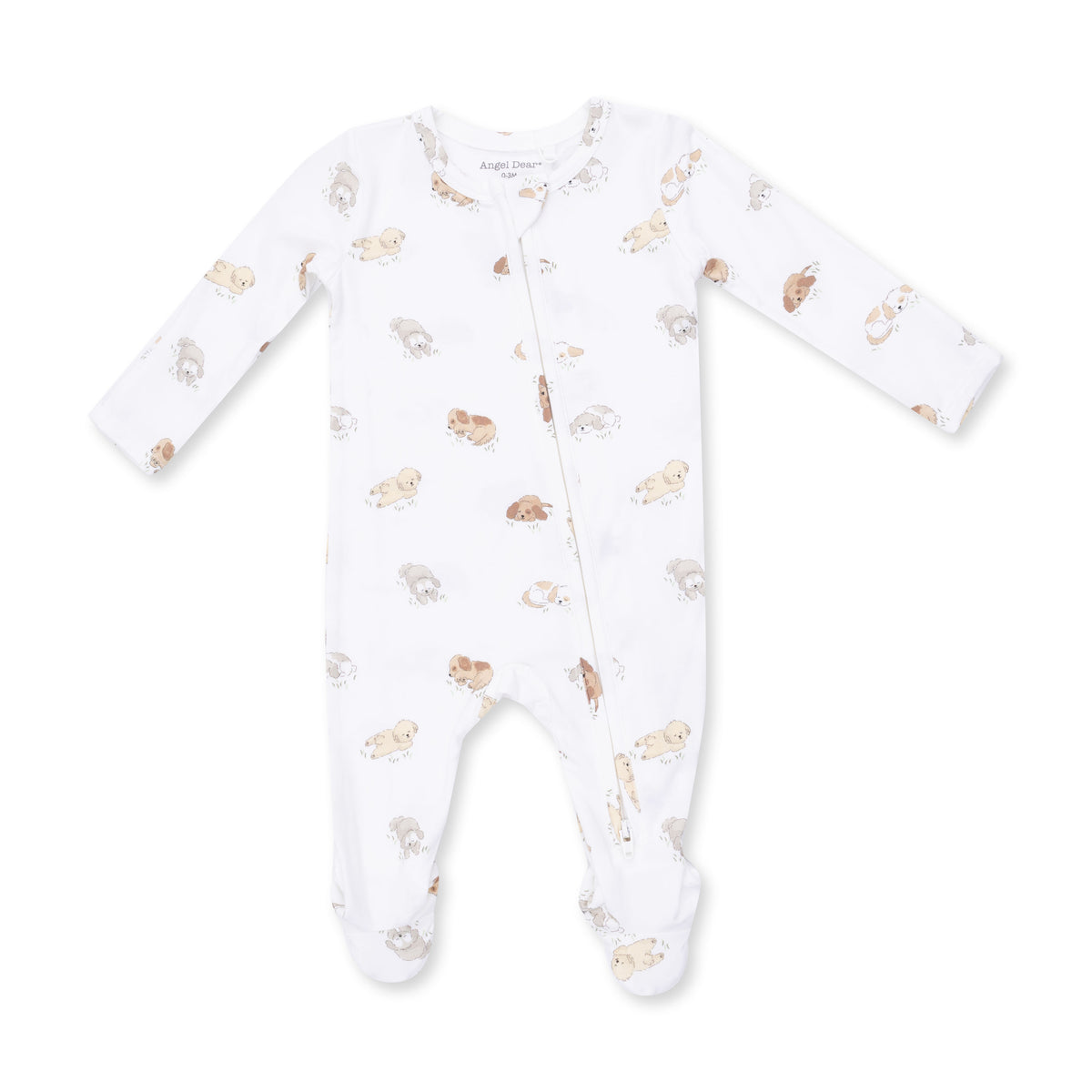 Puppy Snuggle Club 2 Way Zipper Footie