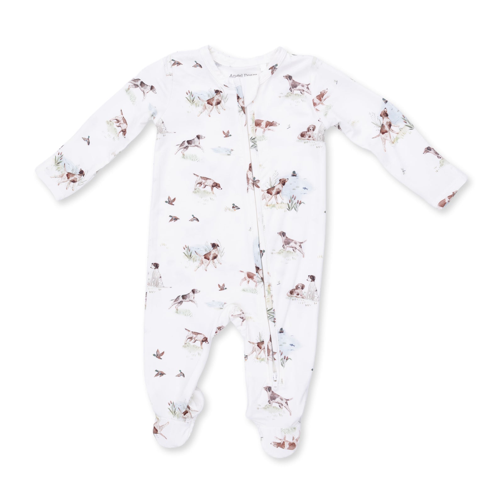 Pointer Pups 2 Way Zipper Footie