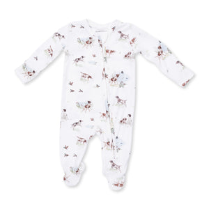 Pointer Pups 2 Way Zipper Footie