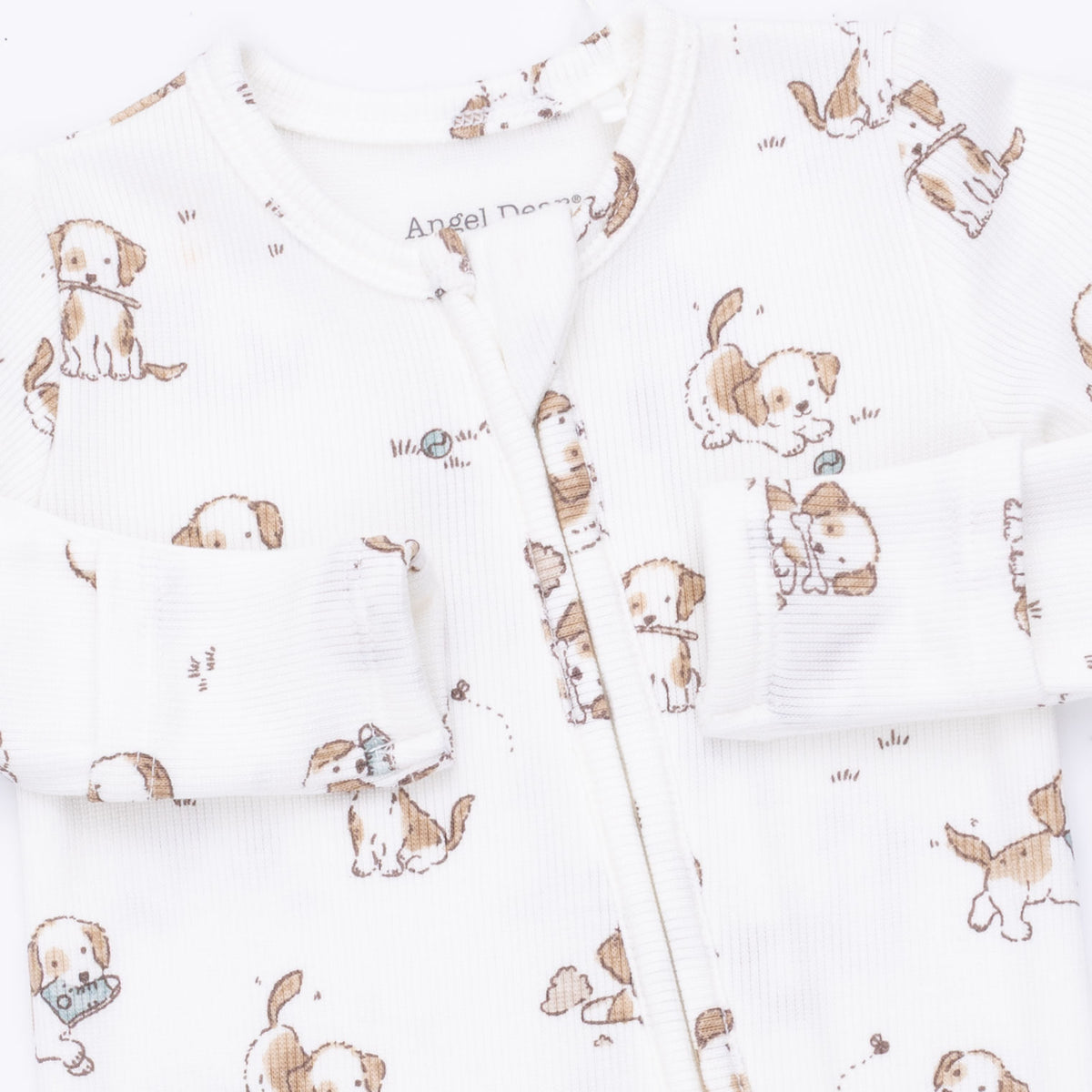 Explorer Puppy 2 Way Zipper Footie / Blue