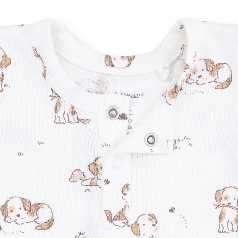 Explorer Puppy Long Sleeve Henley Play Set / Blue