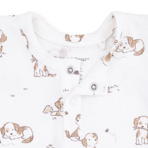 Explorer Puppy Long Sleeve Henley Play Set / Blue