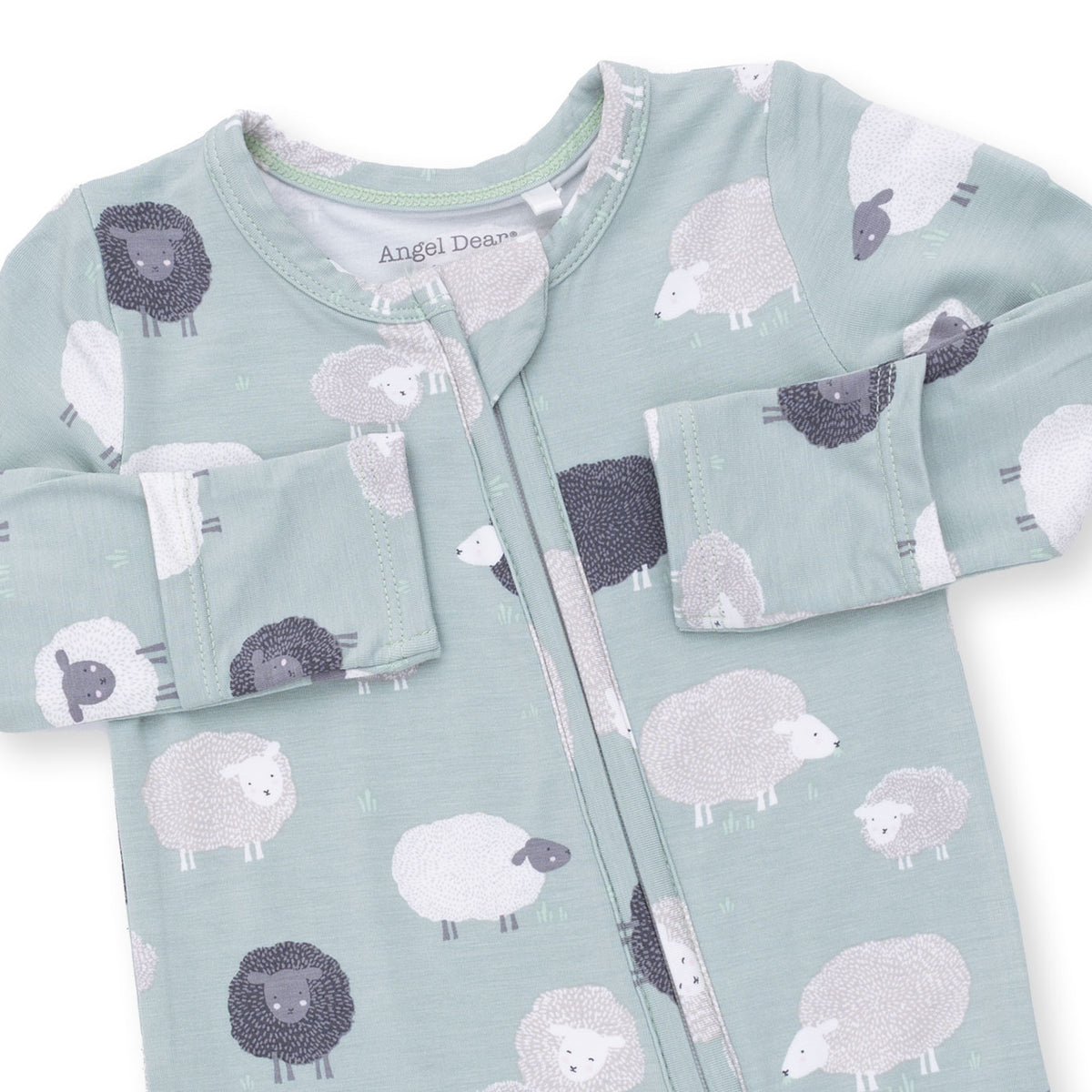 Black Sheep 2 Way Zipper Footie
