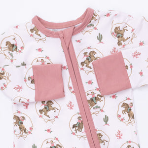 Angel Dear Cowgirl Cameos Convertible Romper