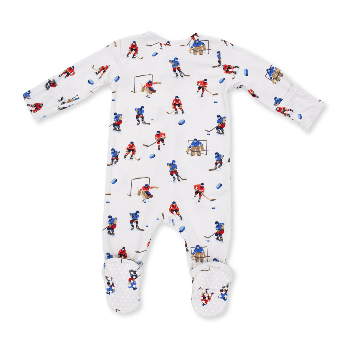 Hockey Players 2 Way Zipper Footie