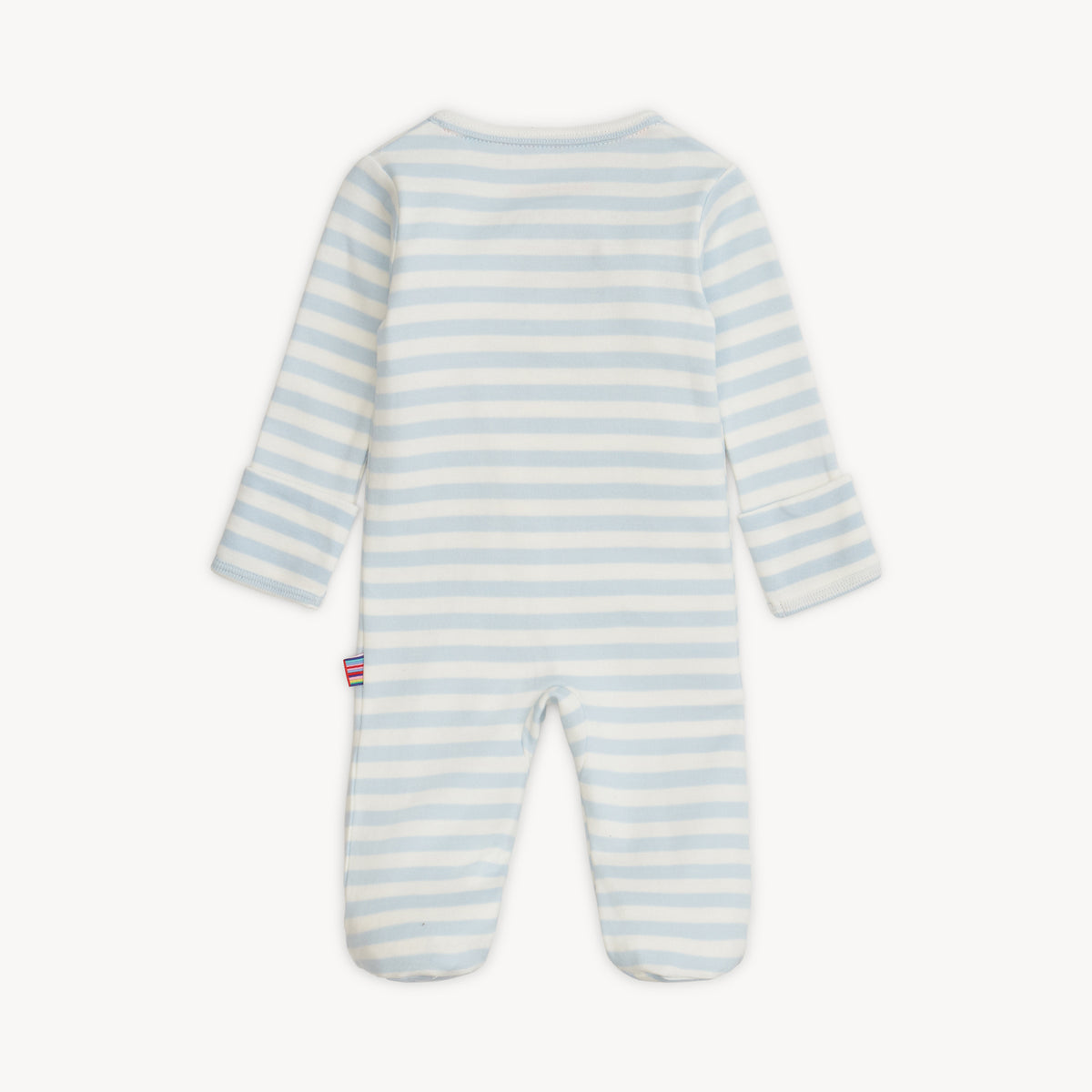 Magnetic Me Magnetic Organic Cotton Footie / Blue Stripe