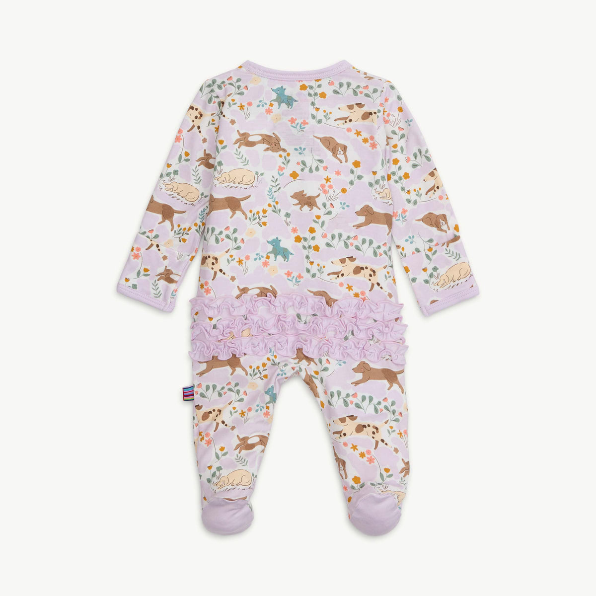Magnetic Me Modal Magnetic Ruffle Footie / Best Fur-end