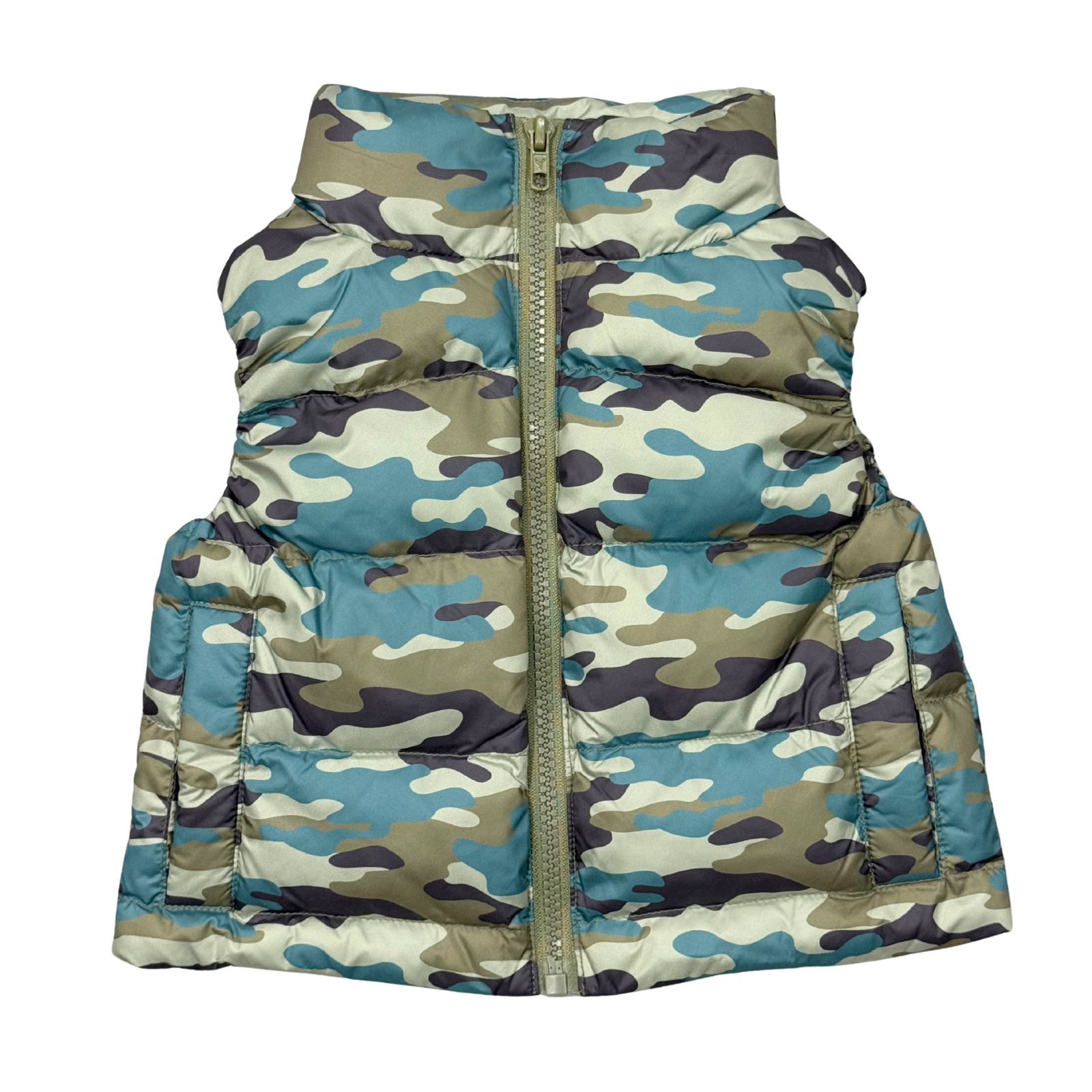 Babysprouts Puffer Vest / Camouflage