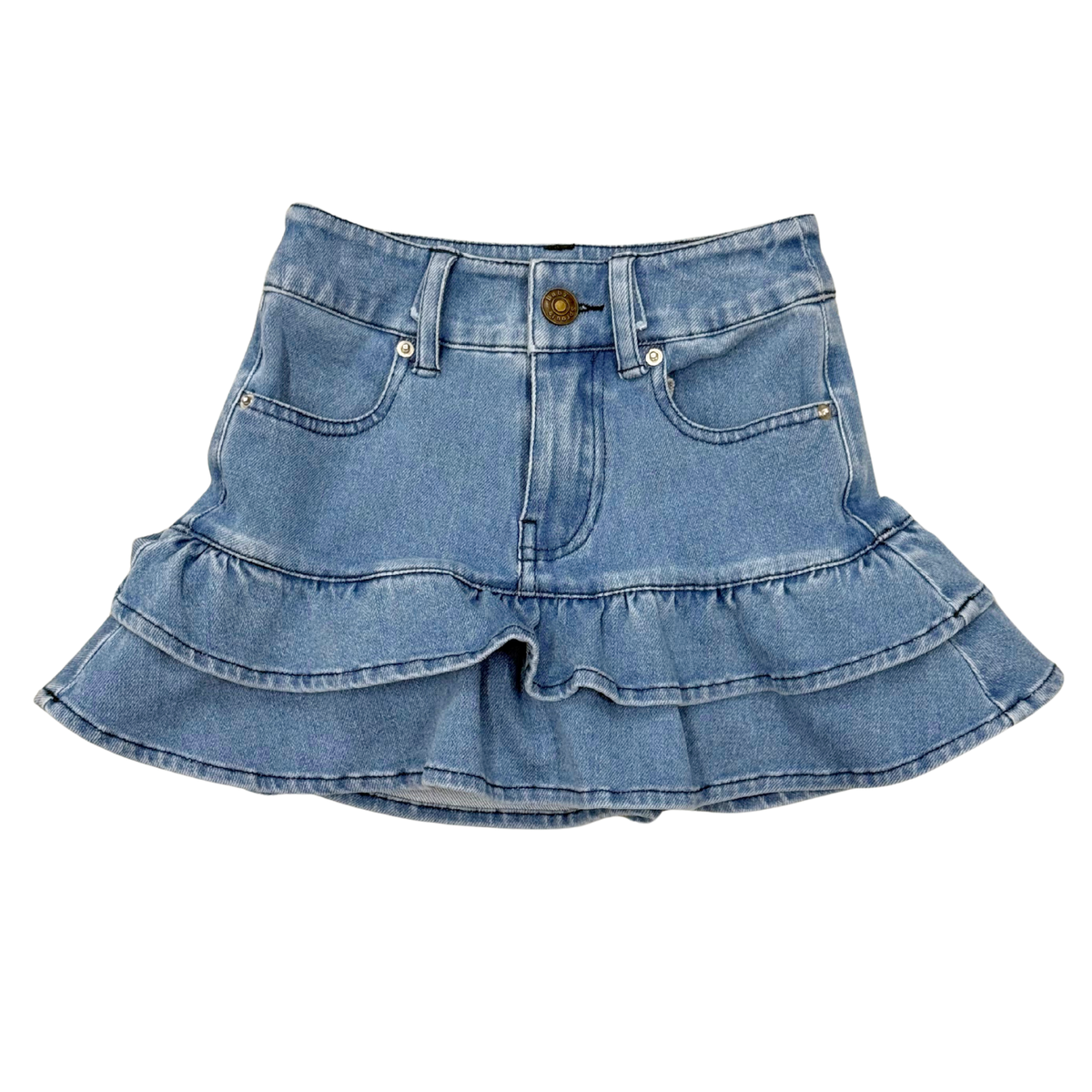 Babysprouts Double Tiered Denim Skirt