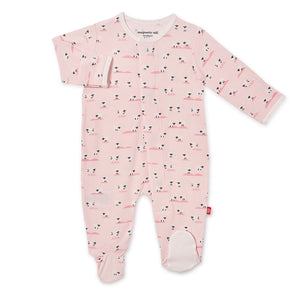 Magnetic Me Modal Magnetic Footie / Baa Baa Baby Pink