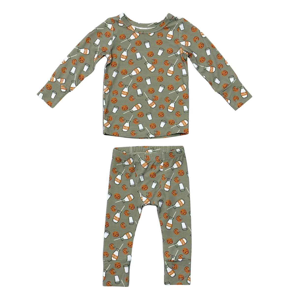 Babysprouts Long Sleeve Lounge Set / Cookies 'N Milk