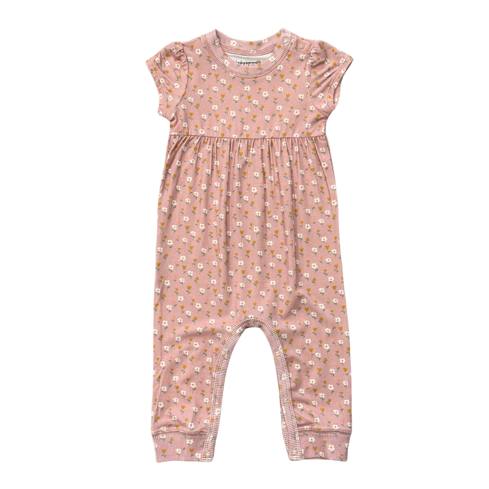 Babysprouts Mini Daisy Short Sleeve Romper