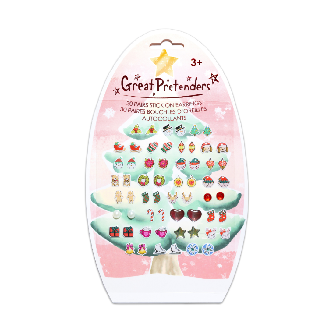 Great Pretenders Holiday Sticker Earrings