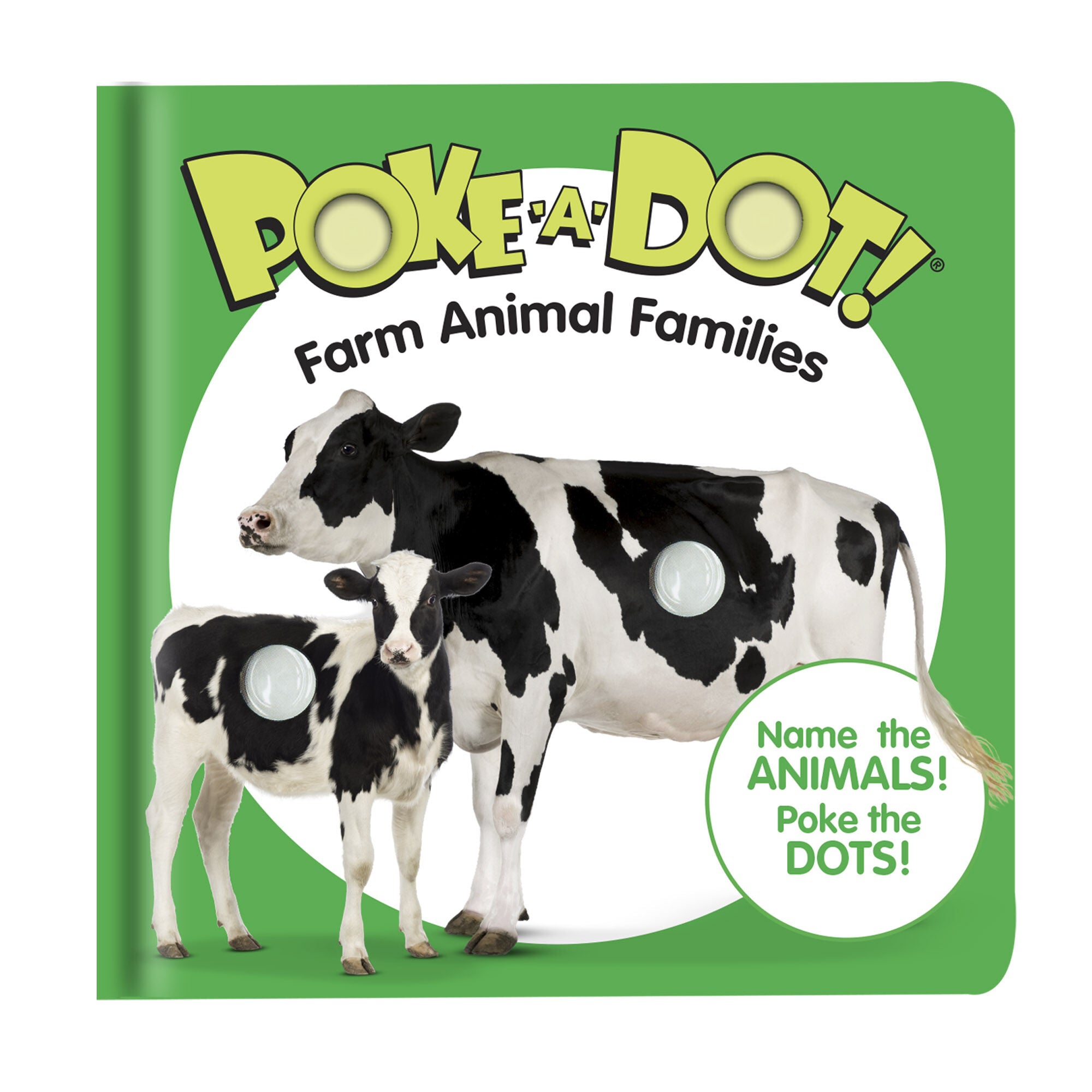 Melissa & Doug Poke-A-Dot Book: Farm Animal Families