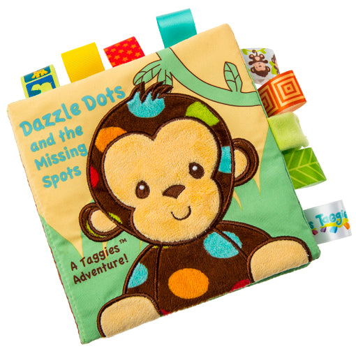 Mary Meyer Taggies Soft Book / Dazzle Dots Monkey