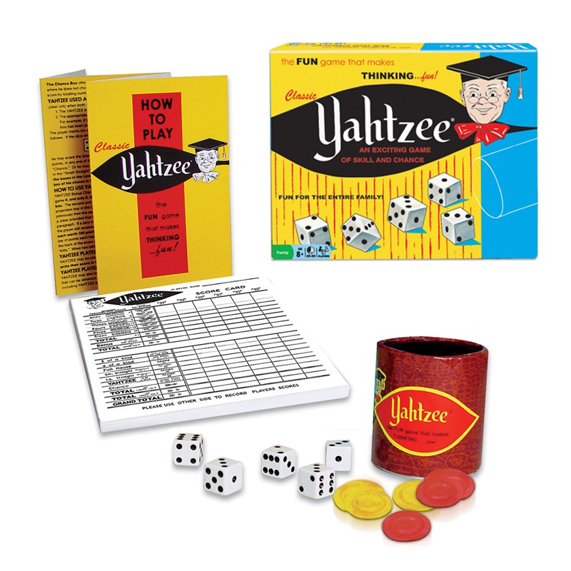 Classic Yahtzee Dice Game