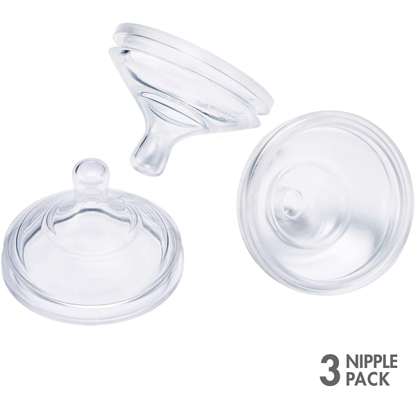 Boon Nursh Bottle Nipple 3-Pack - Stage 3 - Fast