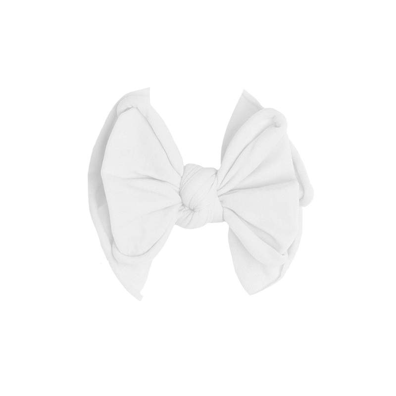 Baby Bling FAB-BOW-LOUS Clip / White