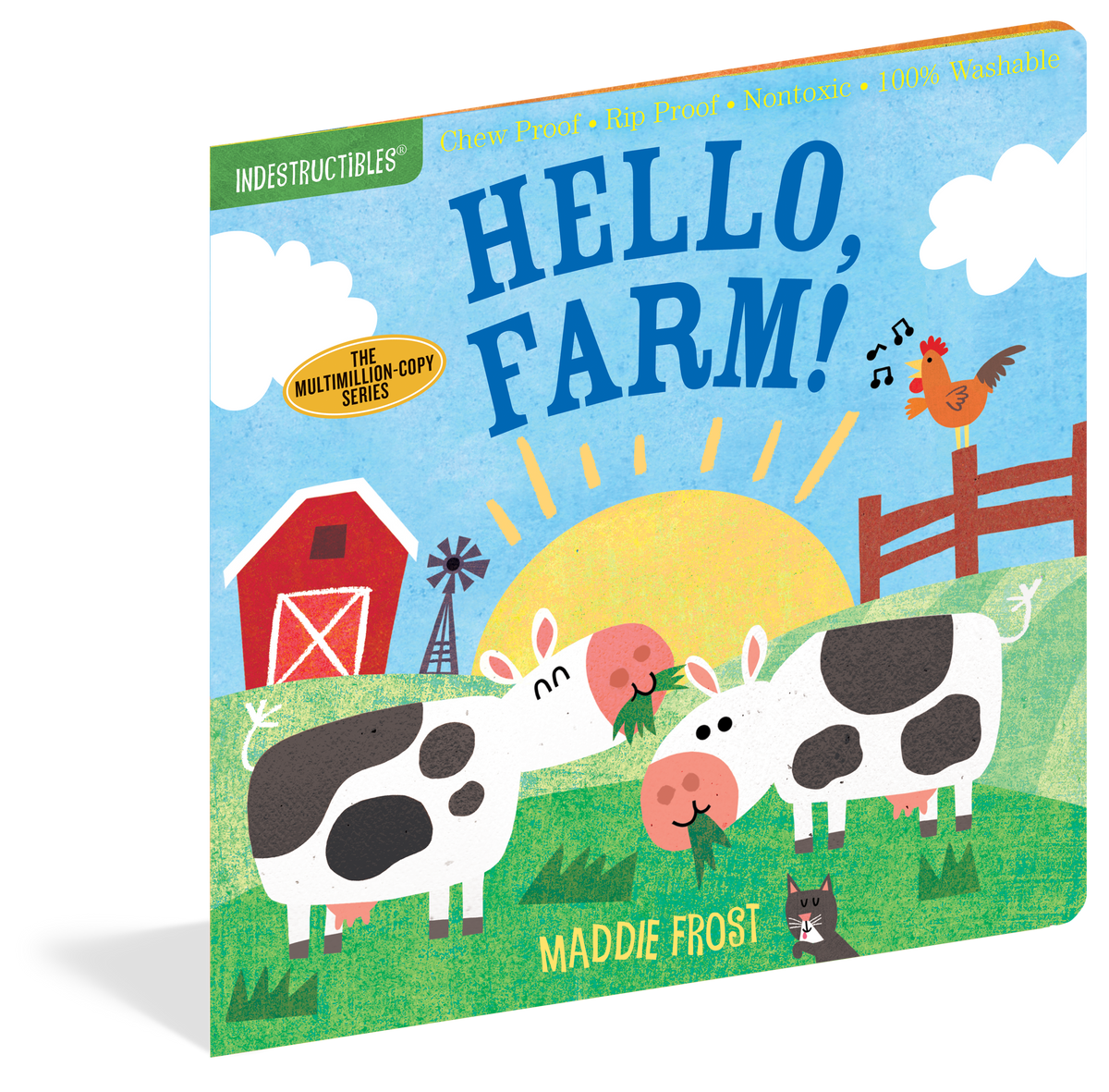 Indestructibles: Hello, Farm Chew-Proof Book